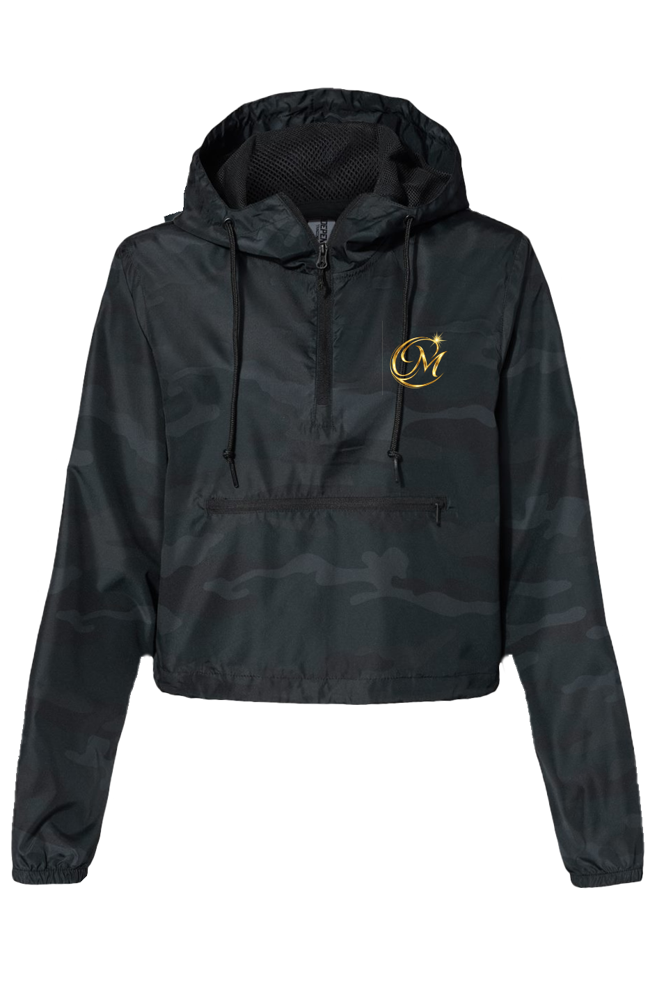 Lightweight Pullover Crop Windbreaker
